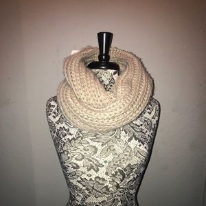 Tan wrap scarf